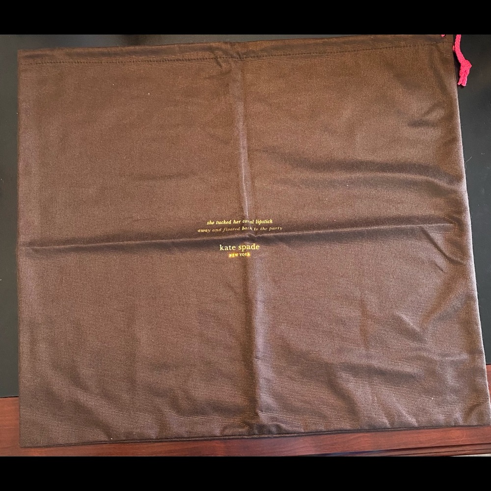 Large KATE Spade Storage Bag 17x19